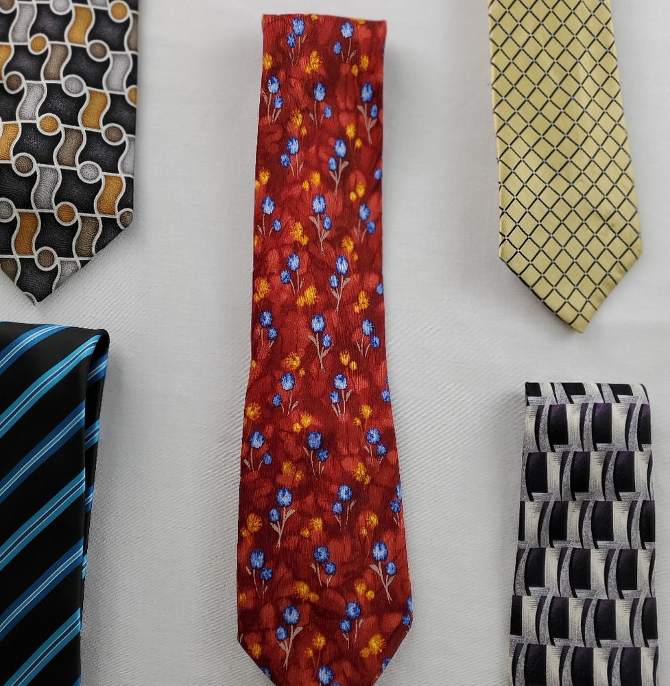 Variety Lot ot at 5 Handsome Ties -60 inches each